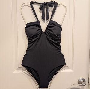 Sea Level Swim Australia One Piece Black Swimsuit Size 4 New